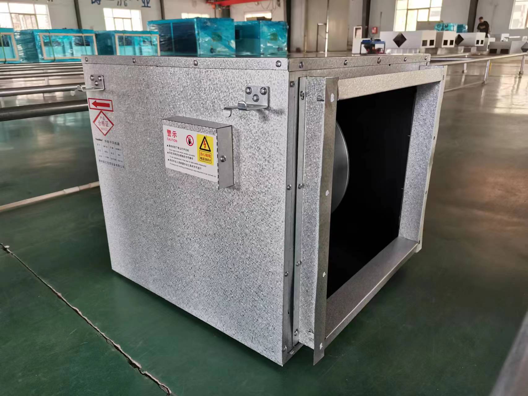 外轉(zhuǎn)子風(fēng)機(jī)箱的工作原理